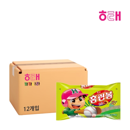 해태 홈런볼 초코 128g (대용량) x 12개 (박스판매)