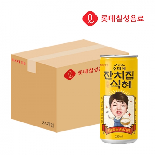 롯데칠성 수미네 잔치집식혜 240ml x30