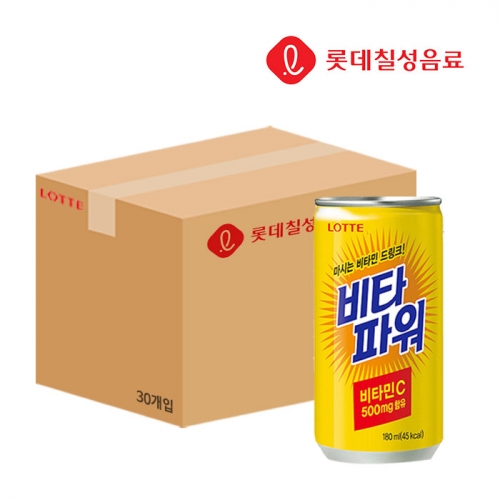 롯데칠성 비타파워 180ml x30