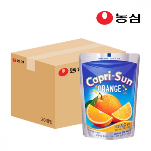 농심 카프리썬 오렌지 200ml x20