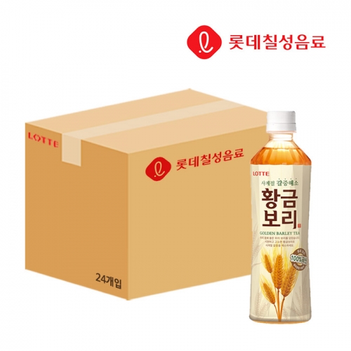 롯데칠성 오늘의차 황금보리 500ml x 24개 1박스