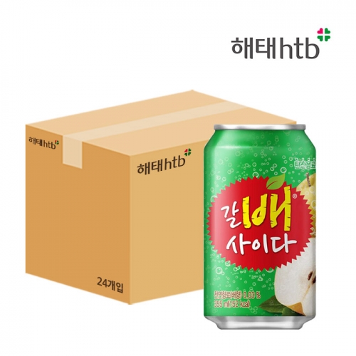 해태htb 갈배 사이다 355ml x24