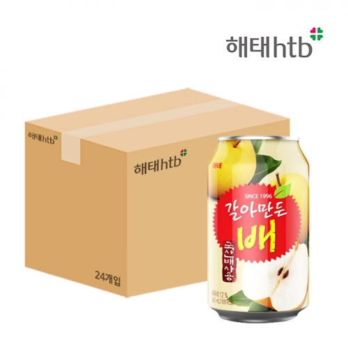 해태htb 갈아만든 배 340ml x24