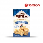 오리온 웨하스 네겹미니 바닐라크림 80g