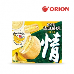 오리온 초코파이 바나나 444g (대용량)