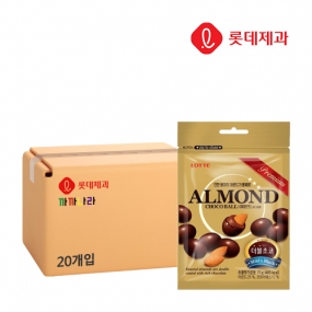 롯데 아몬드초코볼 70g x20