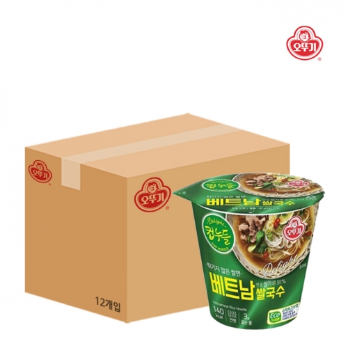 오뚜기 컵누들 베트남쌀국수 47g x12