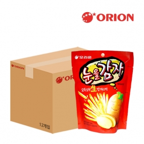 오리온 눈을감자 페퍼솔트맛 56g x12