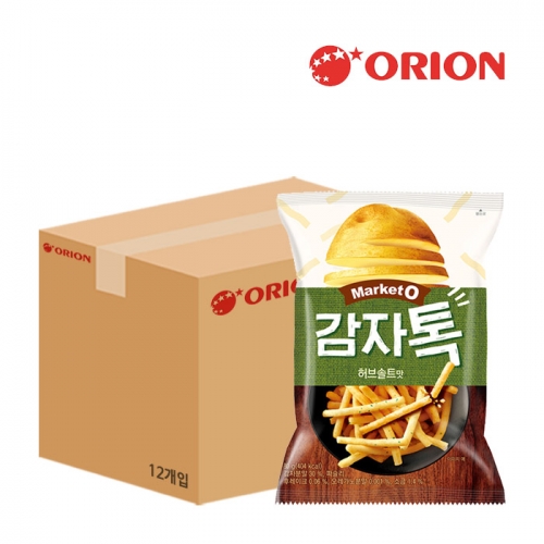 오리온 감자톡 허브솔트맛 80g x12