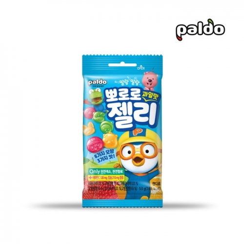 팔도 뽀로로 과일맛젤리 53g