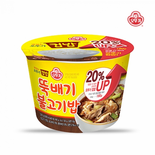 오뚜기 컵밥 뚝배기불고기밥 320g