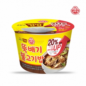 오뚜기 컵밥 뚝배기불고기밥 320g