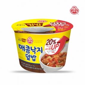 오뚜기 컵밥 매콤낙지덮밥 280g