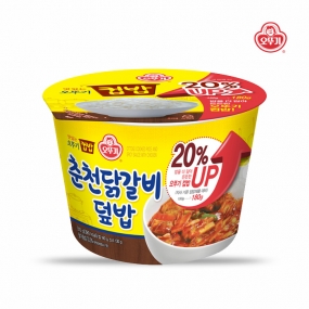 오뚜기 컵밥 춘천닭갈비덮밥 310g