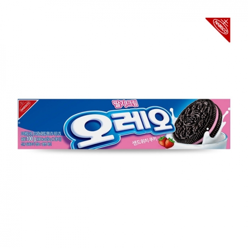 나비스코 오레오 딸기크림 100g