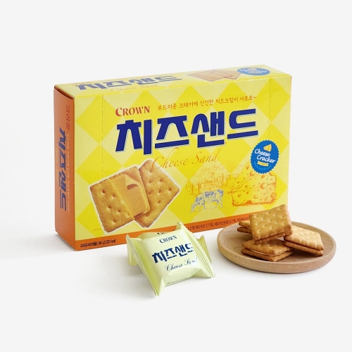 크라운 치즈샌드 240g (대용량)