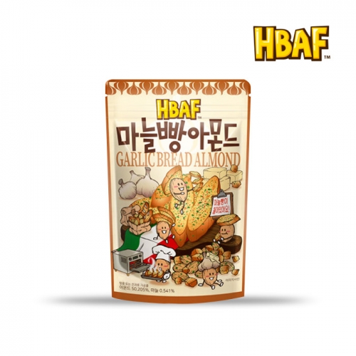 길림양행 HBAF 바프 마늘빵아몬드 120g