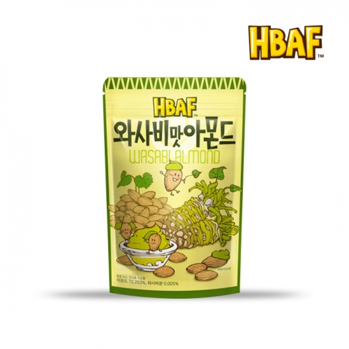 길림양행 HBAF 바프 와사비맛아몬드 130g