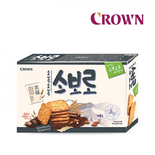 크라운 소복소복 소보로 240g (대용량)