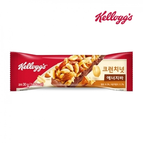 켈로그 에너지바 크런치넛 30g