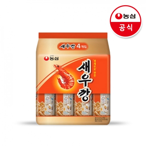 농심 새우깡 미니팩 120g (30gX4개)