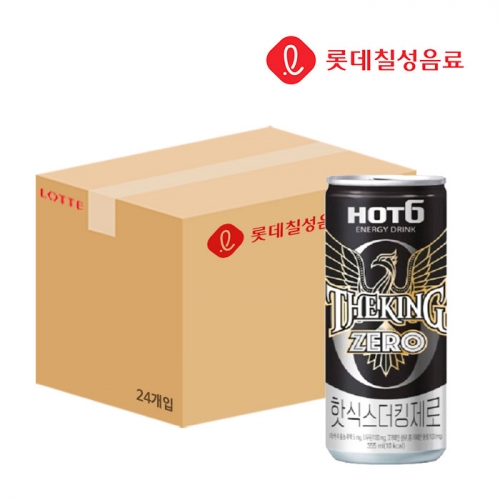 롯데칠성 핫식스 더킹제로 355ml x24