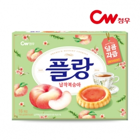 청우 플랑 납작복숭아 160g (대용량)