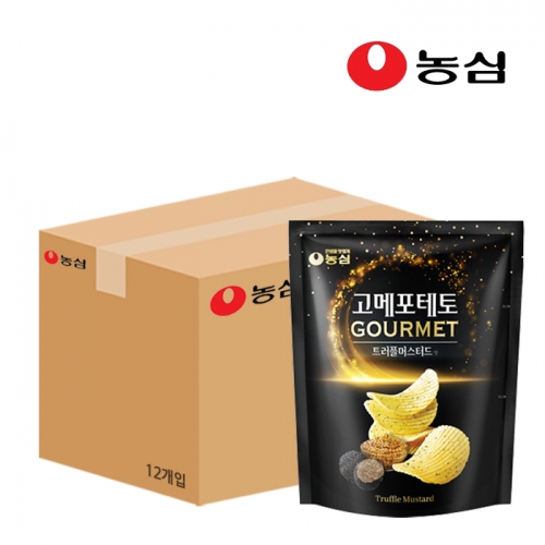 농심 고메포테토 트러플머스타드맛 40g x12