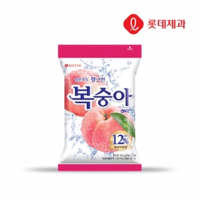 롯데 복숭아 캔디 153g