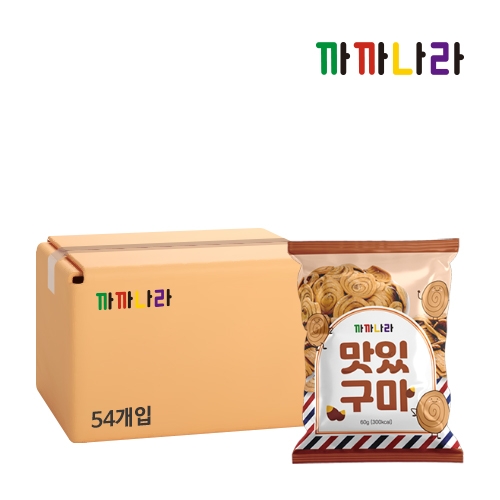 까까나라 맛있구마 60g x54