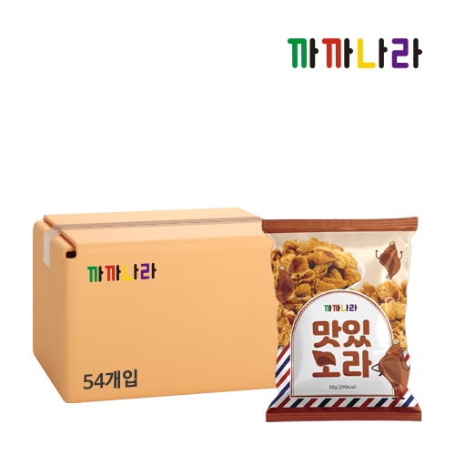 까까나라 맛있소라 62g x54