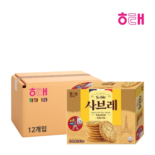 해태 사브레 252g (대용량) x 12개 (박스판매)