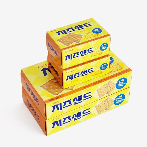 크라운 치즈샌드 45g x 6개