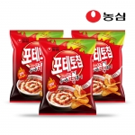 농심 포테토칩 엽떡오리지널맛 50g x 3개