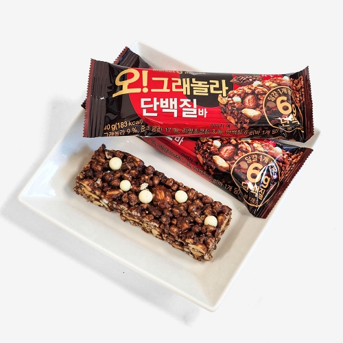 오리온 오그래놀라 단백질바 160g (40g x 4개입)