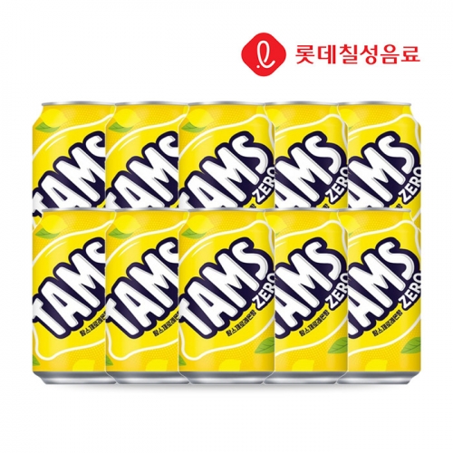 롯데칠성 탐스제로 355ml x 10개 (맛 선택 가능)