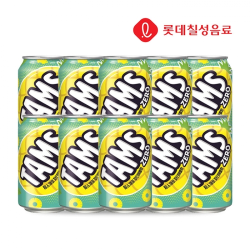 롯데칠성 탐스제로 355ml x 10개 (맛 선택 가능)