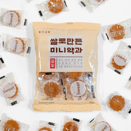 쌀로만든 미니약과 120g x 6개