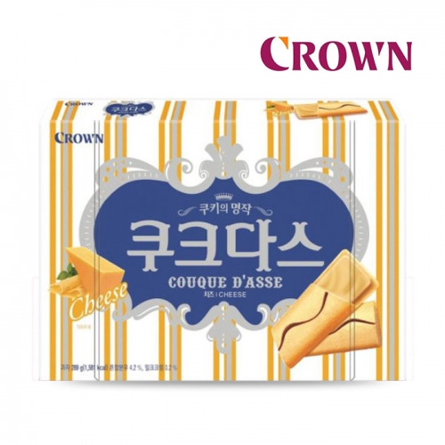크라운 쿠크다스 치즈 289g (대용량)