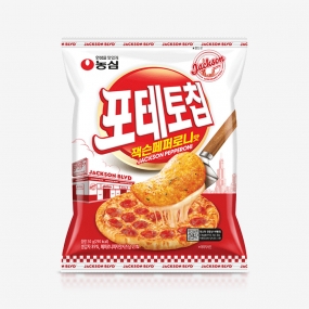 농심 포테토칩 잭슨 페퍼로니맛 50g