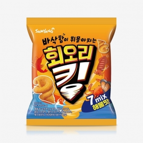 삼양 회오리킹 해물맛 90g