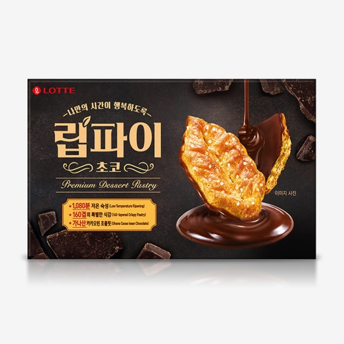 롯데 립파이 초코 132g (대용량)