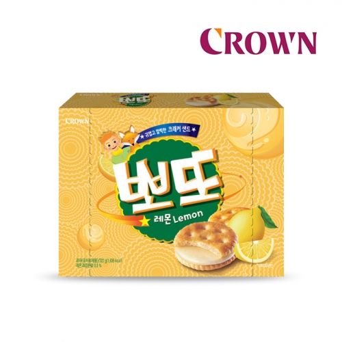 크라운 뽀또 레몬 322g(대용량)