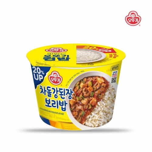 오뚜기 컵밥 차돌강된장보리밥 310g