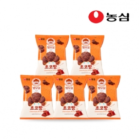 농심 빵부장 초코빵 55g x 5개