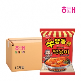 해태 신당동 떡볶이 192g(대용량) x 12개 (박스판매)