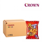 크라운 카라멜콘 땅콩 미니스낵 46g x 12개 (박스판매)
