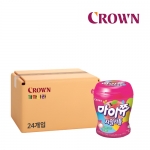 크라운 마이쮸 복숭아 용기 110g x 24개 (박스판매)