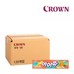 크라운 마이쮸 스틱 캔털루프 멜론맛 44g x 120개 (박스판매)