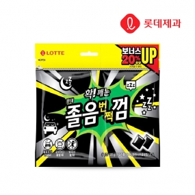 롯데 확깨는 졸음번쩍껌 트윈 105g